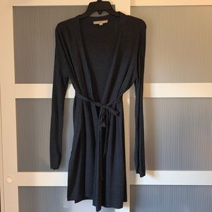 Soft cardigan sweater.